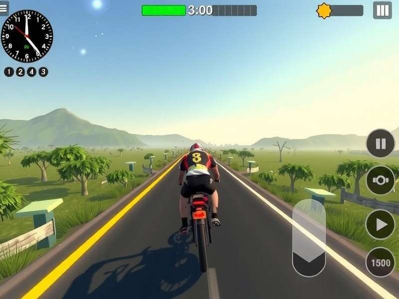 Satyam Cycling Star Gameplay